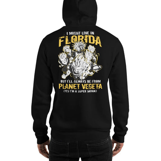 Dragon Ball Super Saiyan Vegeta Planet Florida Hoodie - KM0121HO - KataMoon