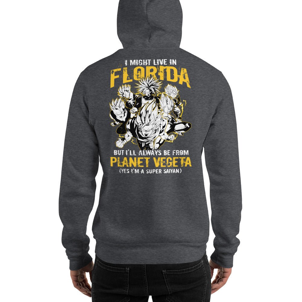 Dragon Ball Super Saiyan Vegeta Planet Florida Hoodie - KM0121HO - KataMoon