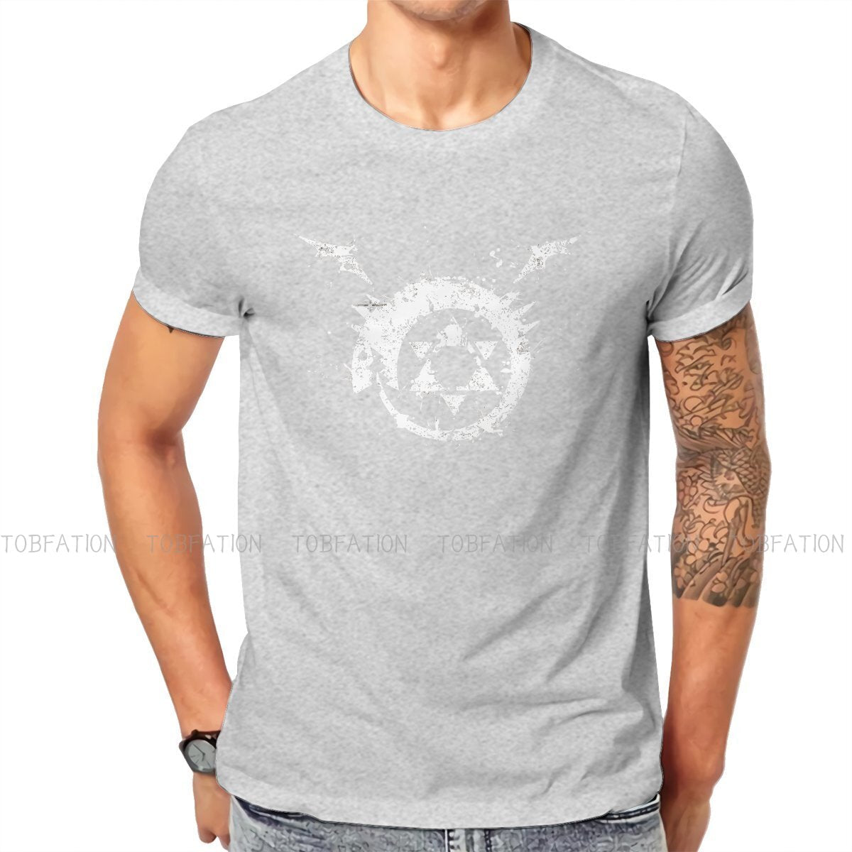 Fullmetal Alchemist Anime Homunculus Ouroboros T Shirt - KataMoon