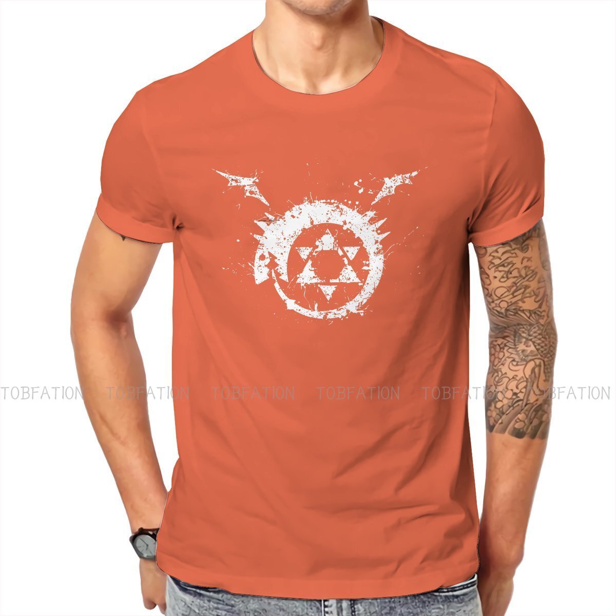 Fullmetal Alchemist Anime Homunculus Ouroboros T Shirt - KataMoon