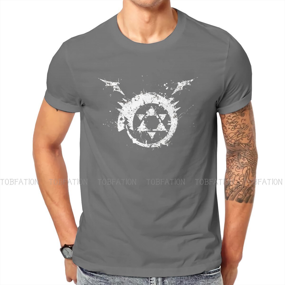 Fullmetal Alchemist Anime Homunculus Ouroboros T Shirt - KataMoon