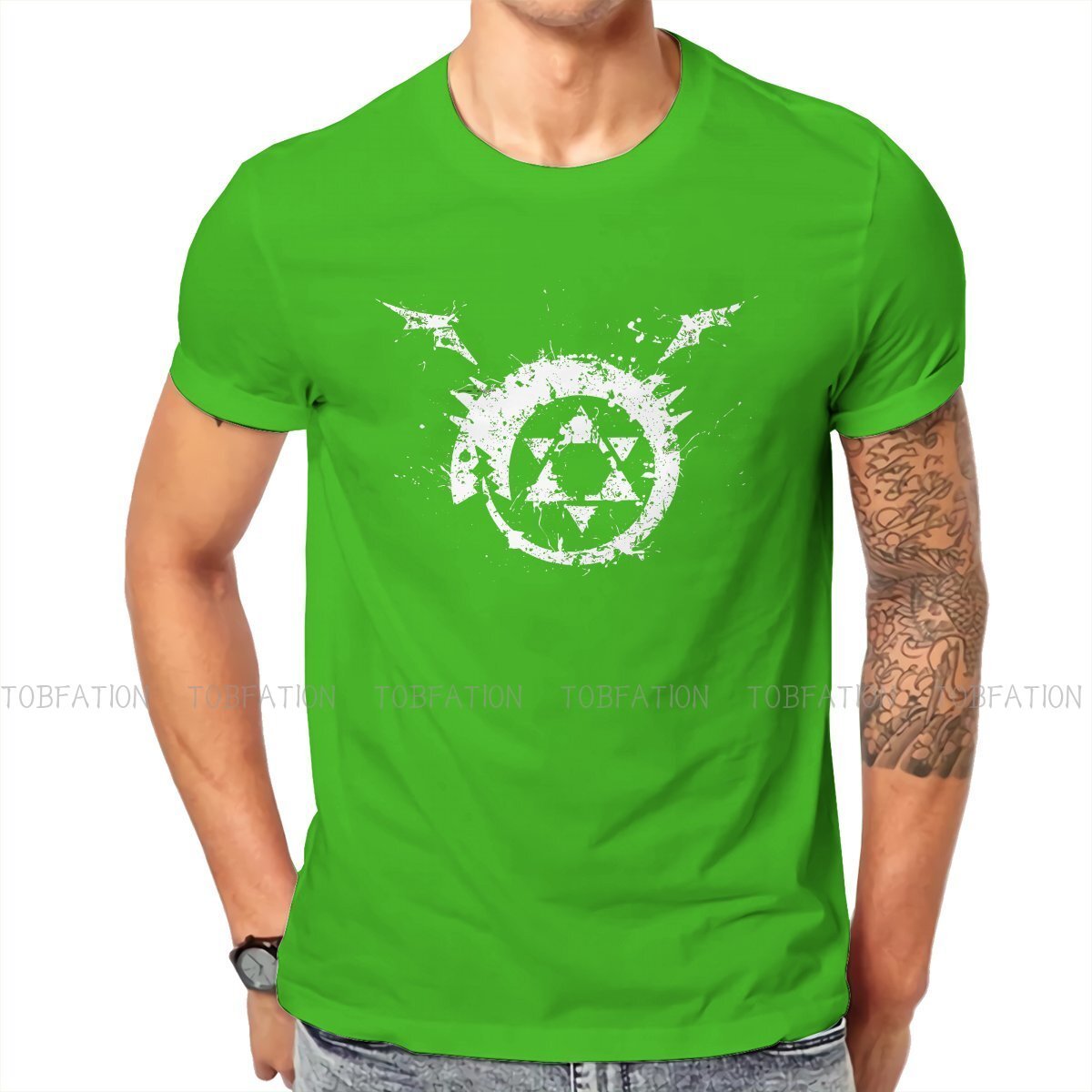 Fullmetal Alchemist Anime Homunculus Ouroboros T Shirt - KataMoon