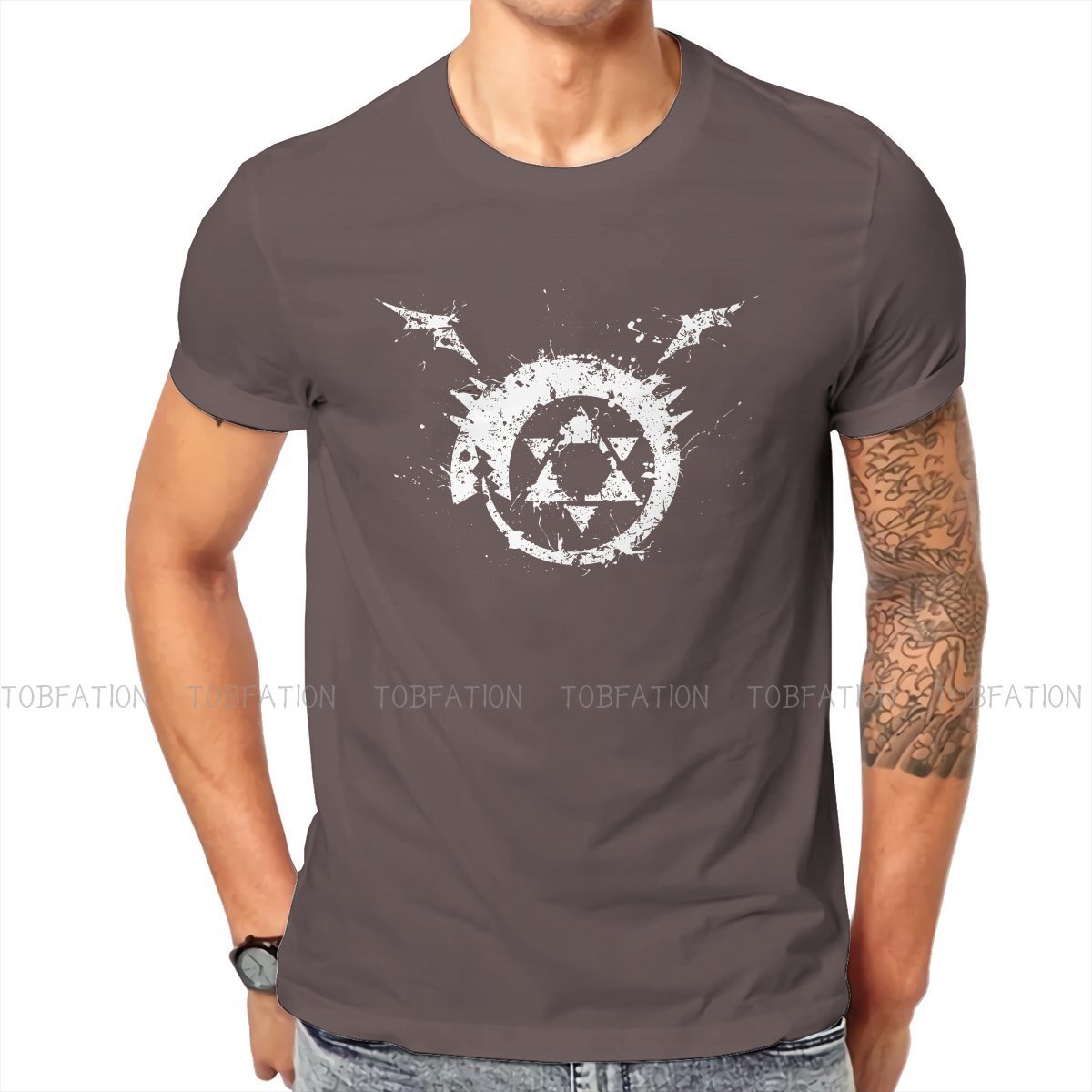 Fullmetal Alchemist Anime Homunculus Ouroboros T Shirt - KataMoon