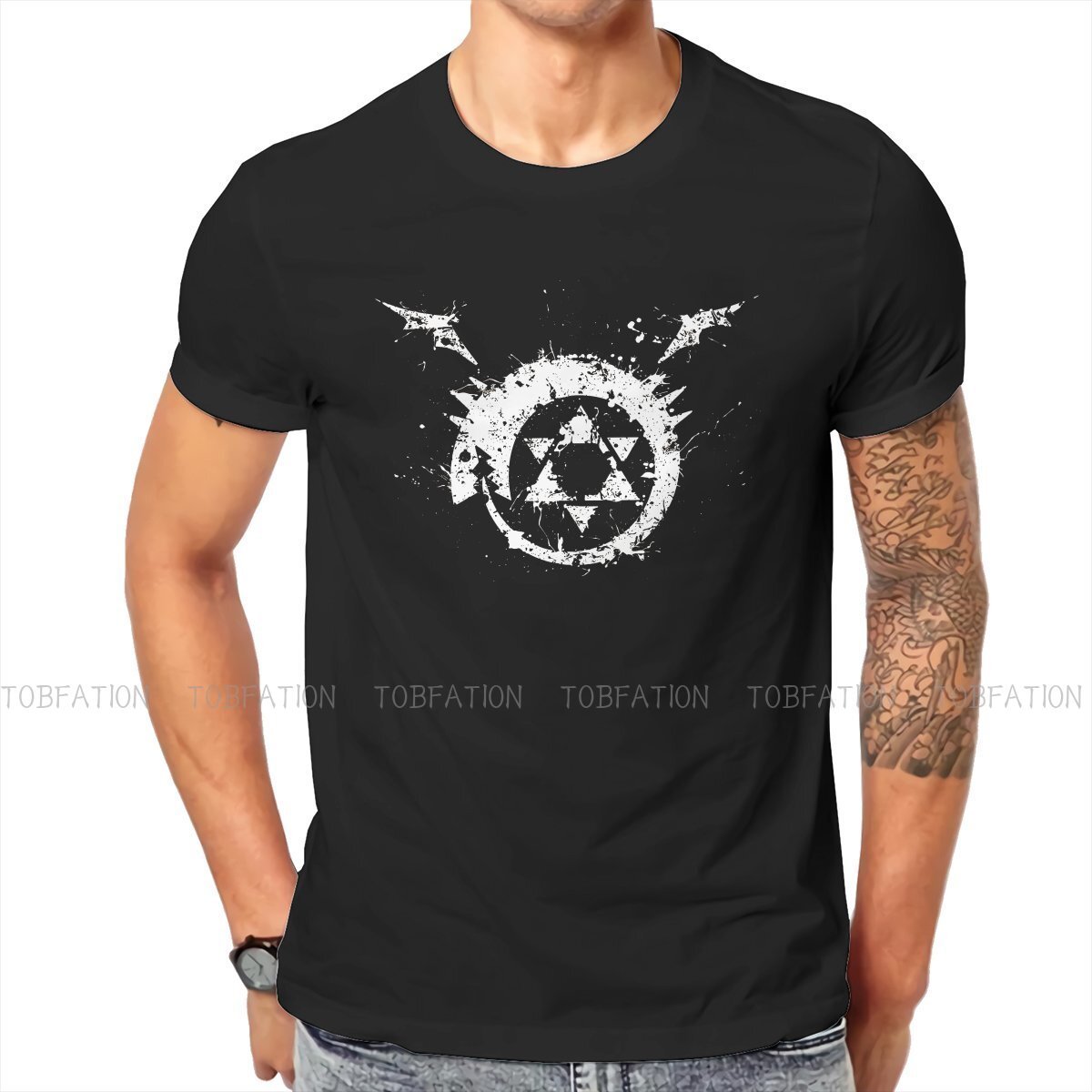 Fullmetal Alchemist Anime Homunculus Ouroboros T Shirt - KataMoon