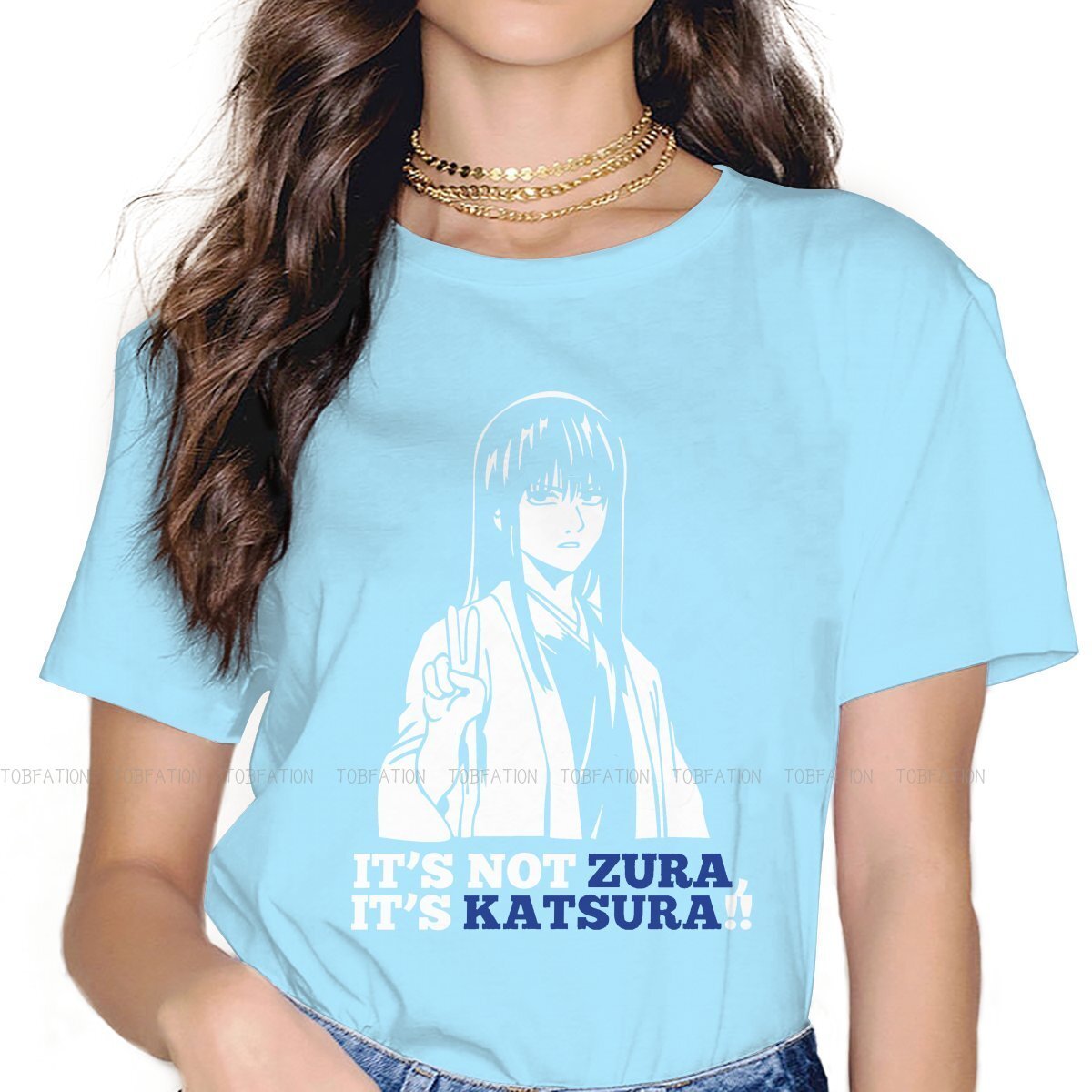 GINTAMA Katsura Kotarou Women T Shirt - KataMoon