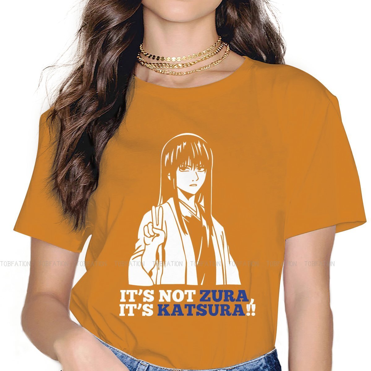 GINTAMA Katsura Kotarou Women T Shirt - KataMoon