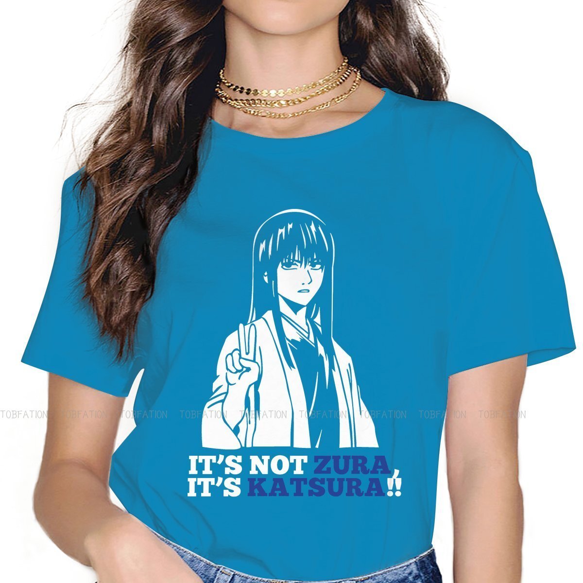 GINTAMA Katsura Kotarou Women T Shirt - KataMoon