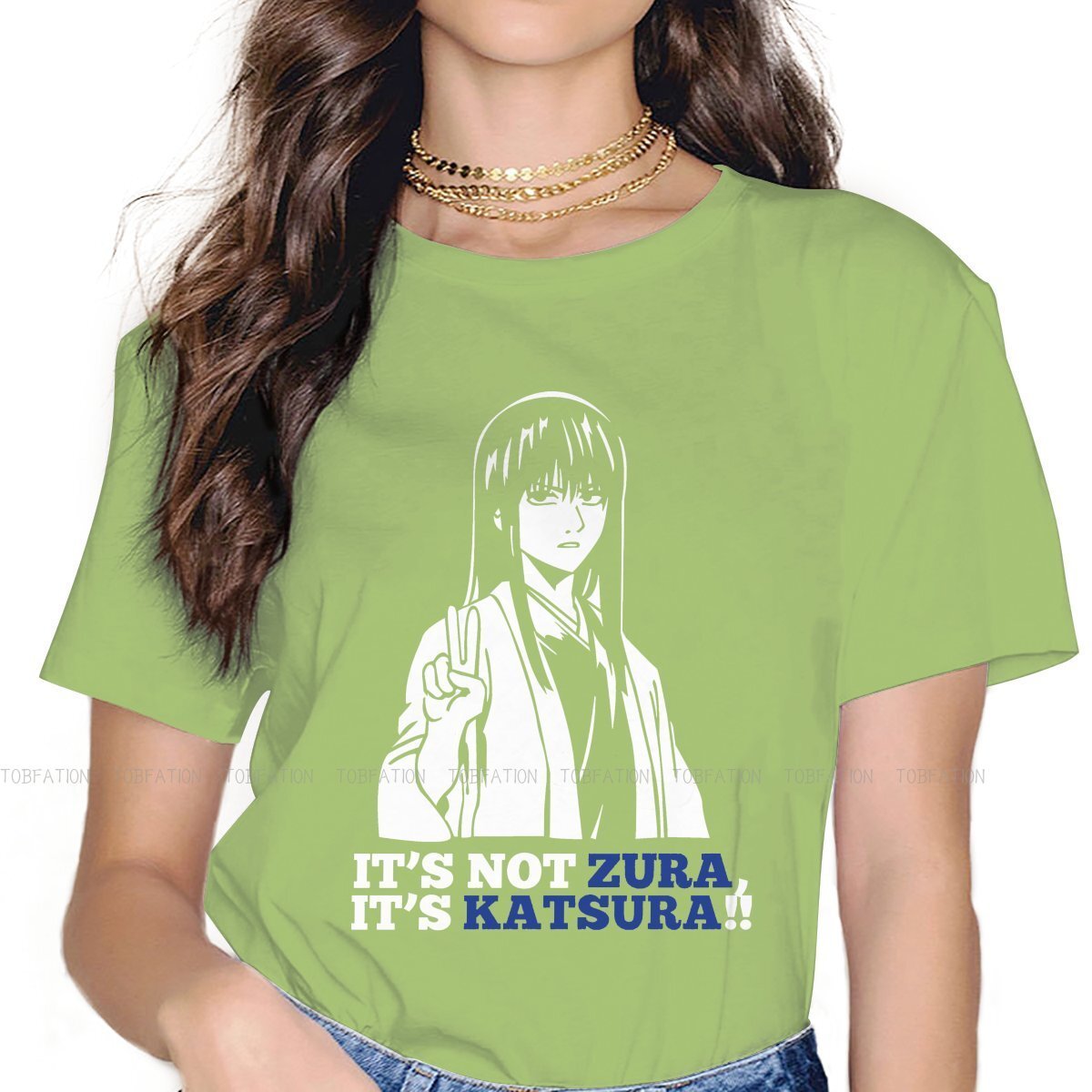 GINTAMA Katsura Kotarou Women T Shirt - KataMoon
