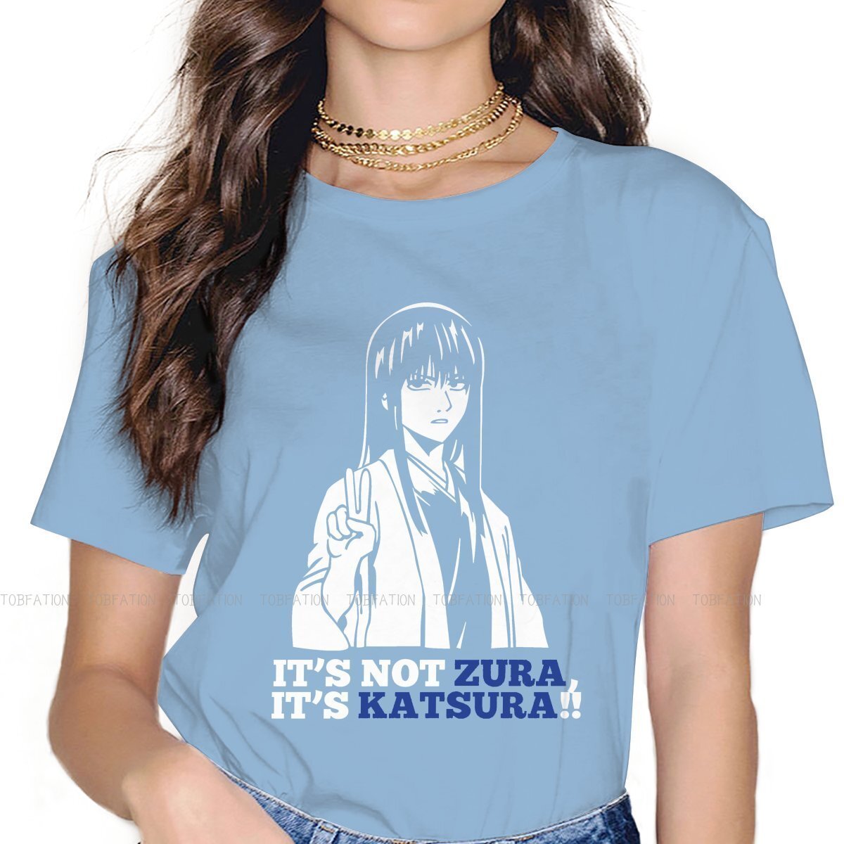 GINTAMA Katsura Kotarou Women T Shirt - KataMoon