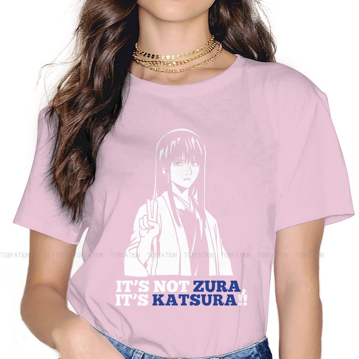GINTAMA Katsura Kotarou Women T Shirt - KataMoon