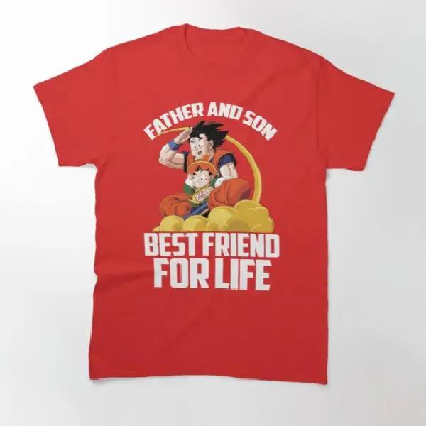 Dragon Ball Super Saiyan Father and Son best friend for life T Shirt - KM0021TS