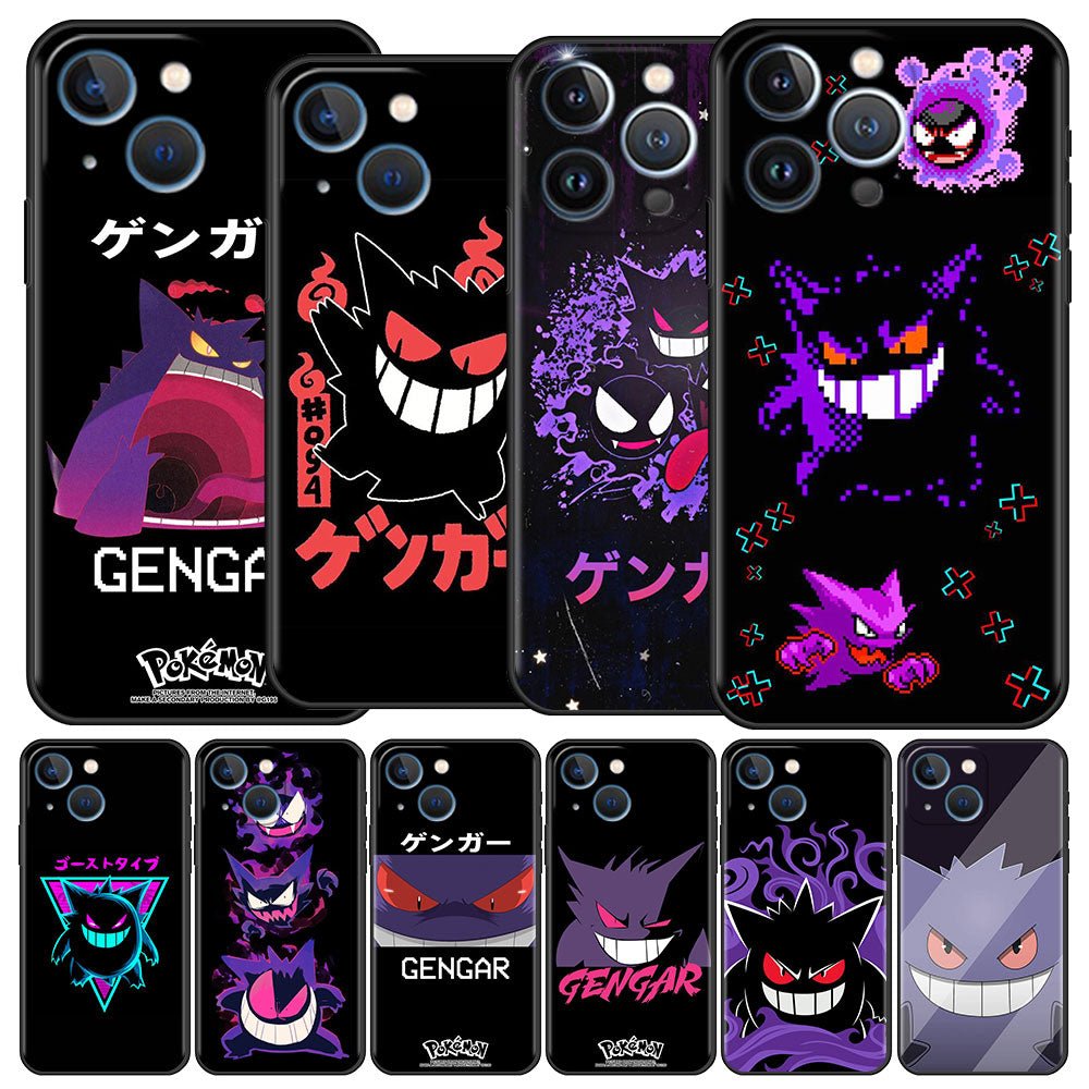 Japan Anime Pokemon Ash's Gengar Iphone Phone Case - B04 - KataMoon