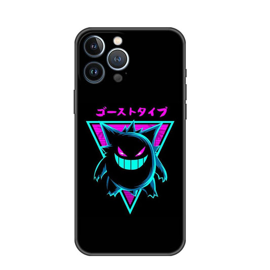 Japan Anime Pokemon Ash's Gengar Iphone Phone Case - B05 - KataMoon
