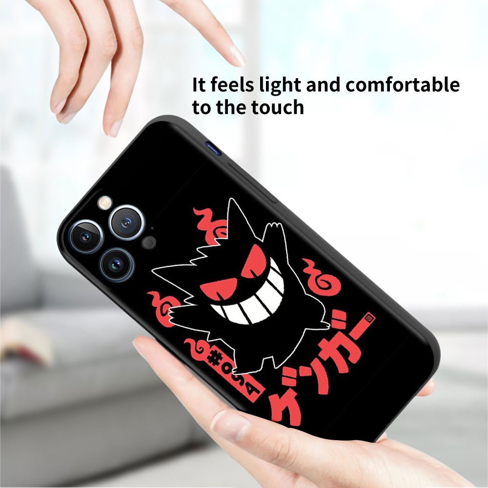 Japan Anime Pokemon Ash's Gengar Iphone Phone Case - B09 - KataMoon