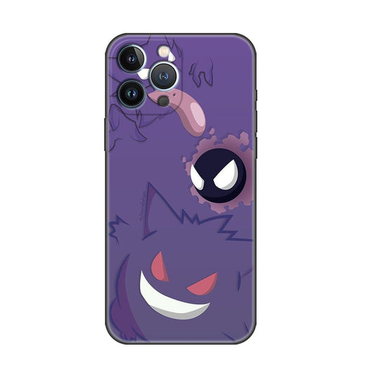 Japan Anime Pokemon Ash's Gengar Iphone Phone Case - B12 - KataMoon