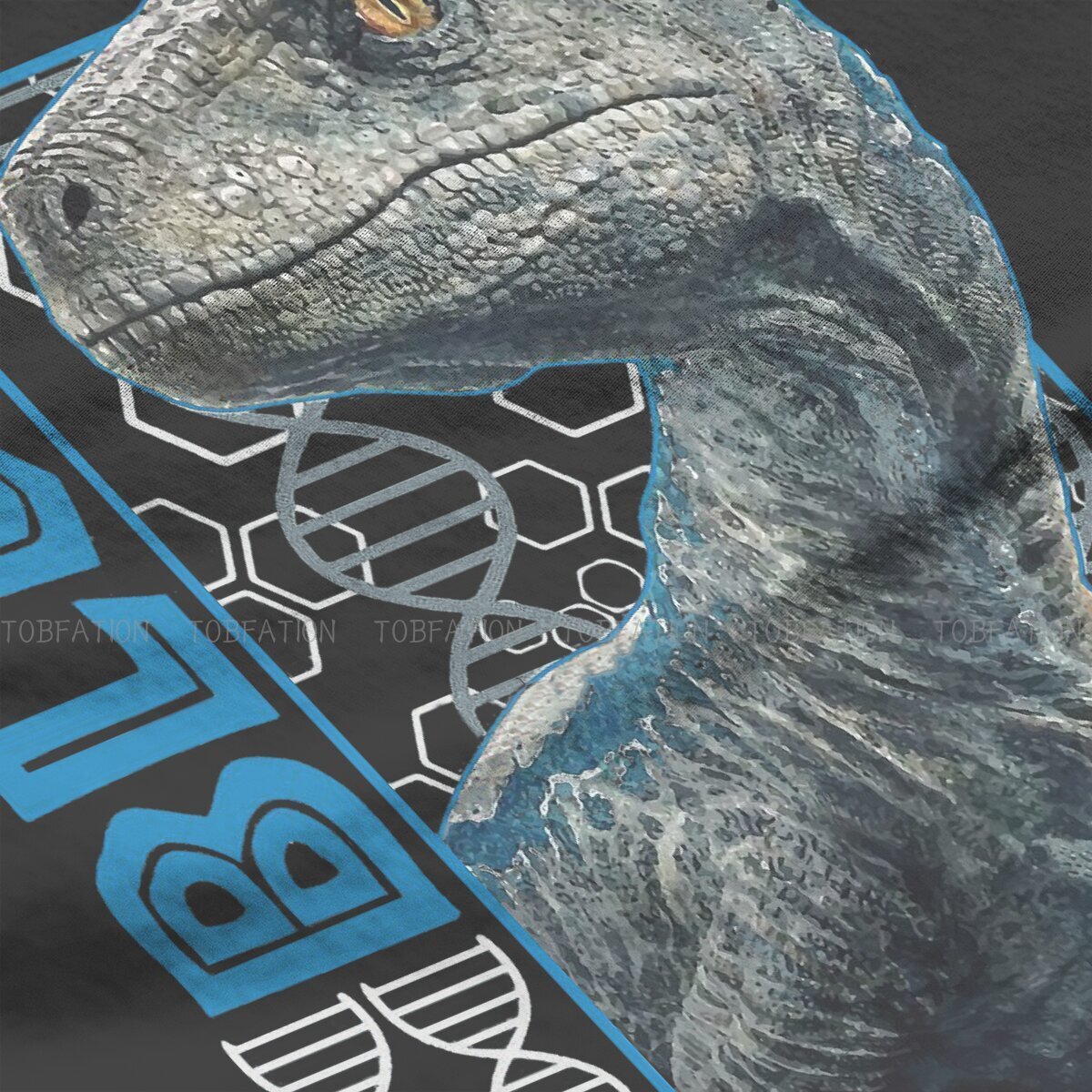 Jurassic World Fallen Kingdom Blue DNA T Shirt - KataMoon