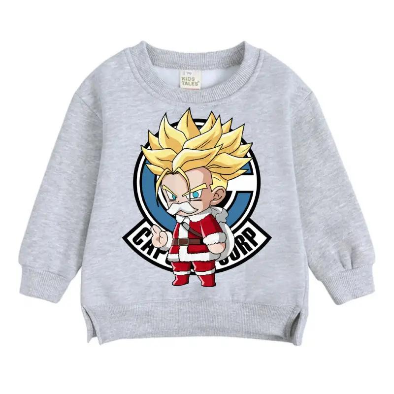 Christmas Dragon Ball Super Saiyan Future Kid Sweatshirt - KSW0039