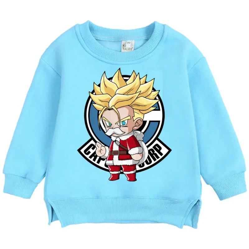 Christmas Dragon Ball Super Saiyan Future Kid Sweatshirt - KSW0039