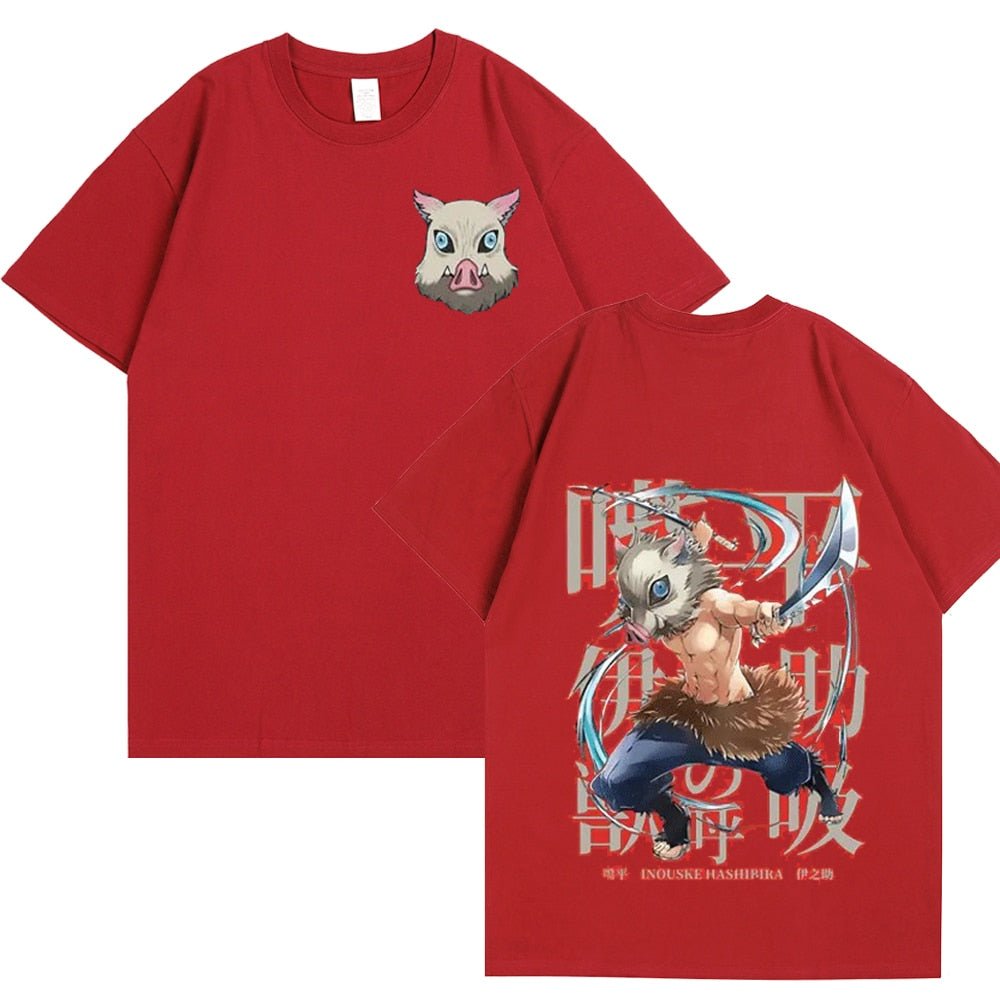 Kimetsu No Yaiba Demon Slayer Inosuke HashibiraT Shirt - KataMoon
