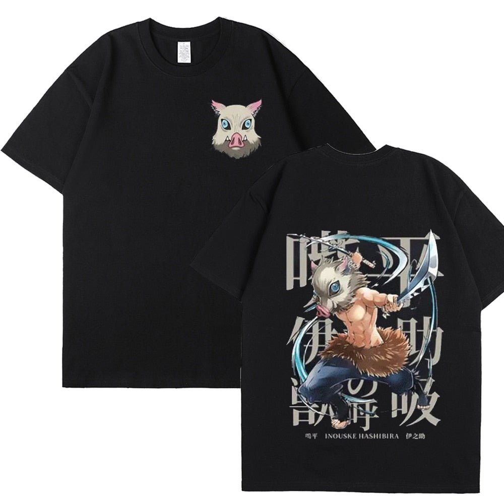 Kimetsu No Yaiba Demon Slayer Inosuke HashibiraT Shirt - KataMoon