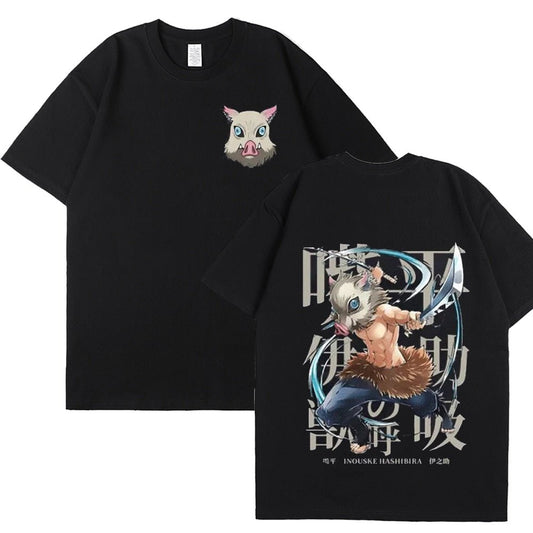Kimetsu No Yaiba Demon Slayer Inosuke HashibiraT Shirt - KataMoon