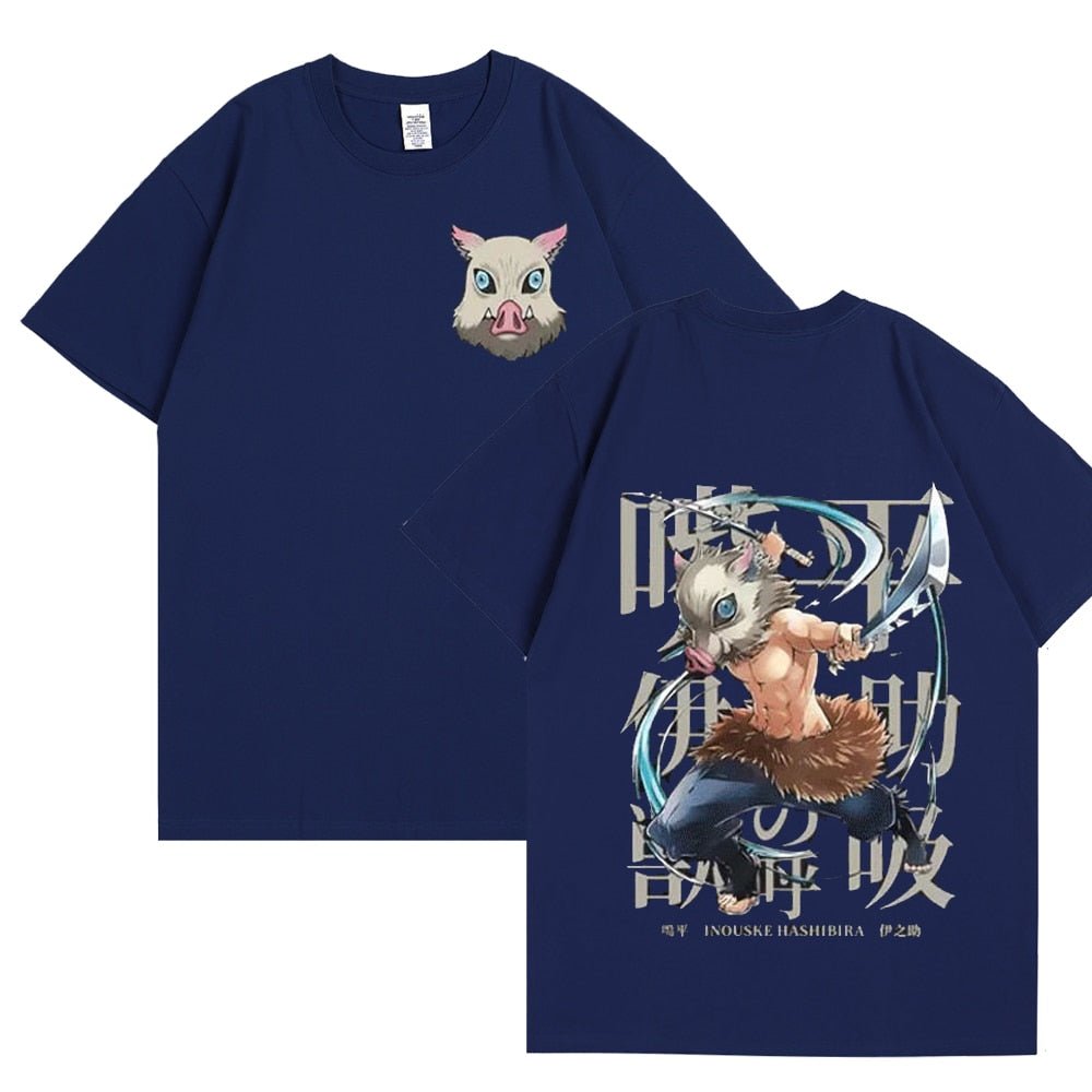 Kimetsu No Yaiba Demon Slayer Inosuke HashibiraT Shirt - KataMoon