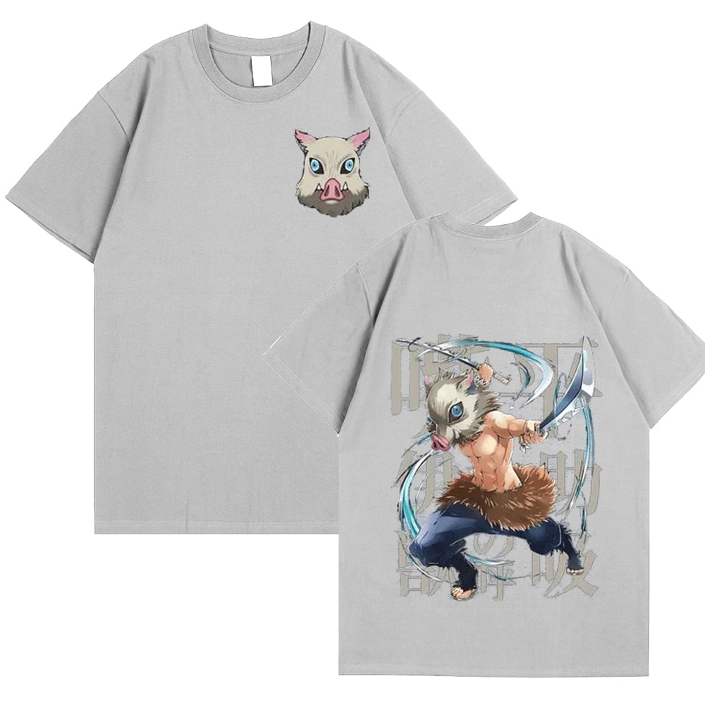 Kimetsu No Yaiba Demon Slayer Inosuke HashibiraT Shirt - KataMoon