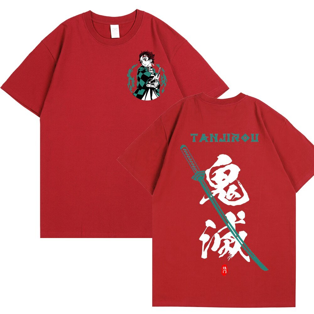 Kimetsu No Yaiba Demon Slayer Tanjiro Kamado T Shirt - KataMoon