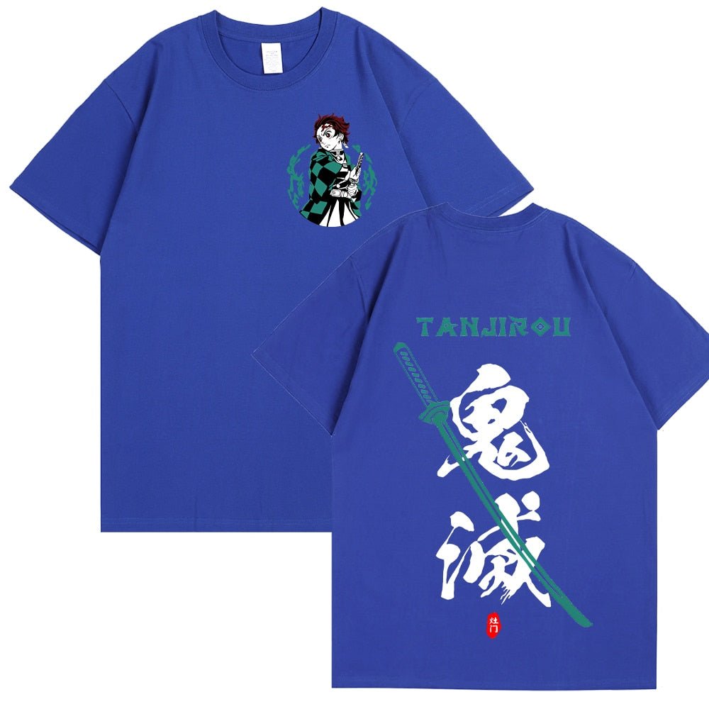 Kimetsu No Yaiba Demon Slayer Tanjiro Kamado T Shirt - KataMoon