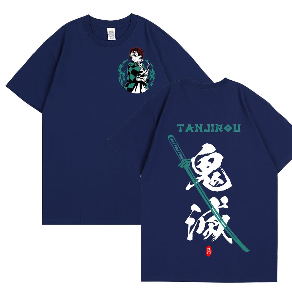 Kimetsu No Yaiba Demon Slayer Tanjiro Kamado T Shirt - KataMoon