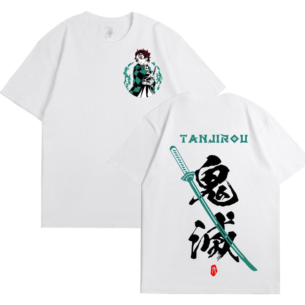 Kimetsu No Yaiba Demon Slayer Tanjiro Kamado T Shirt - KataMoon