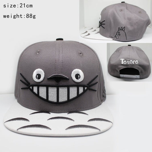 My Neighbor Totoro Embroidered Snapback Cap - KataMoon
