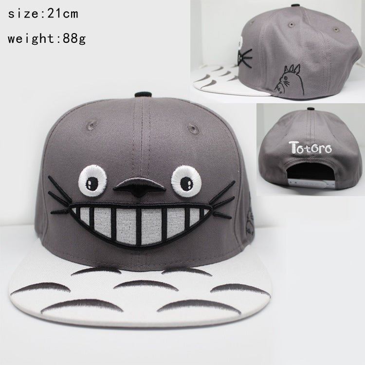 My Neighbor Totoro Embroidered Snapback Cap - KataMoon