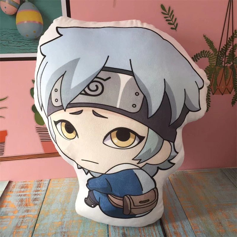 Naruto Shippuden Boruto Anime Uchiha Itachi Sasuke Kakashi Doll Pillow - KataMoon