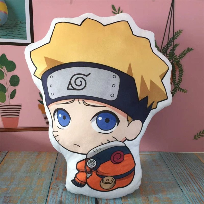 Naruto Shippuden Boruto Anime Uchiha Itachi Sasuke Kakashi Doll Pillow - KataMoon