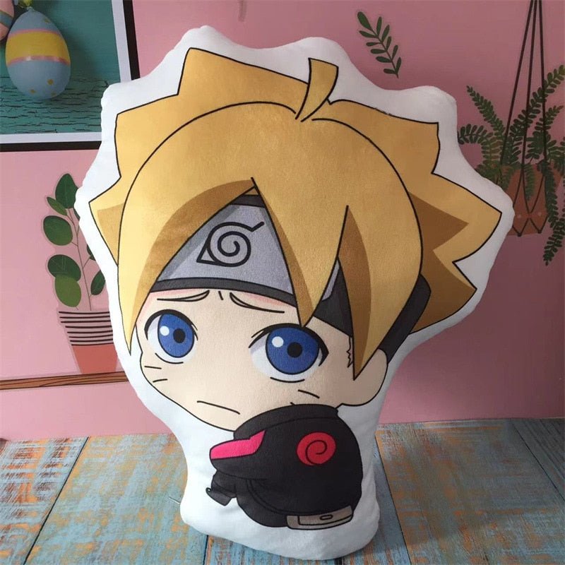 Naruto Shippuden Boruto Anime Uchiha Itachi Sasuke Kakashi Doll Pillow - KataMoon