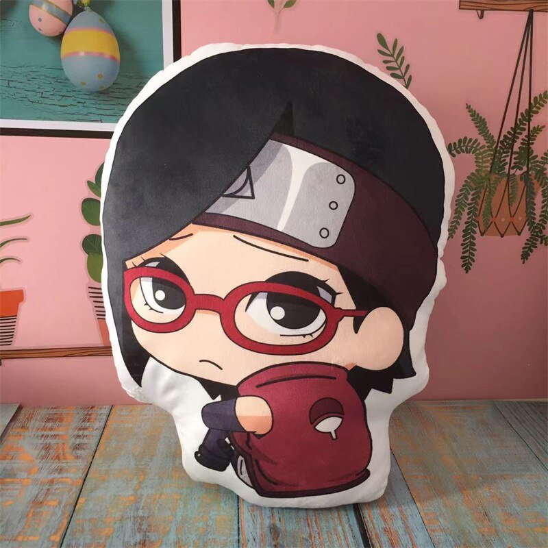 Naruto Shippuden Boruto Anime Uchiha Itachi Sasuke Kakashi Doll Pillow - KataMoon