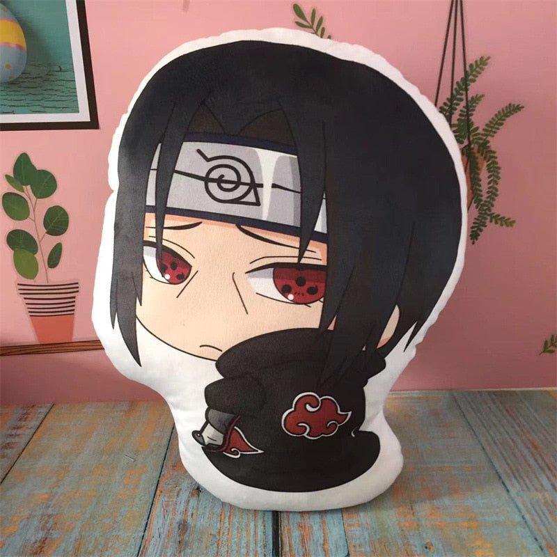 Naruto Shippuden Boruto Anime Uchiha Itachi Sasuke Kakashi Doll Pillow - KataMoon