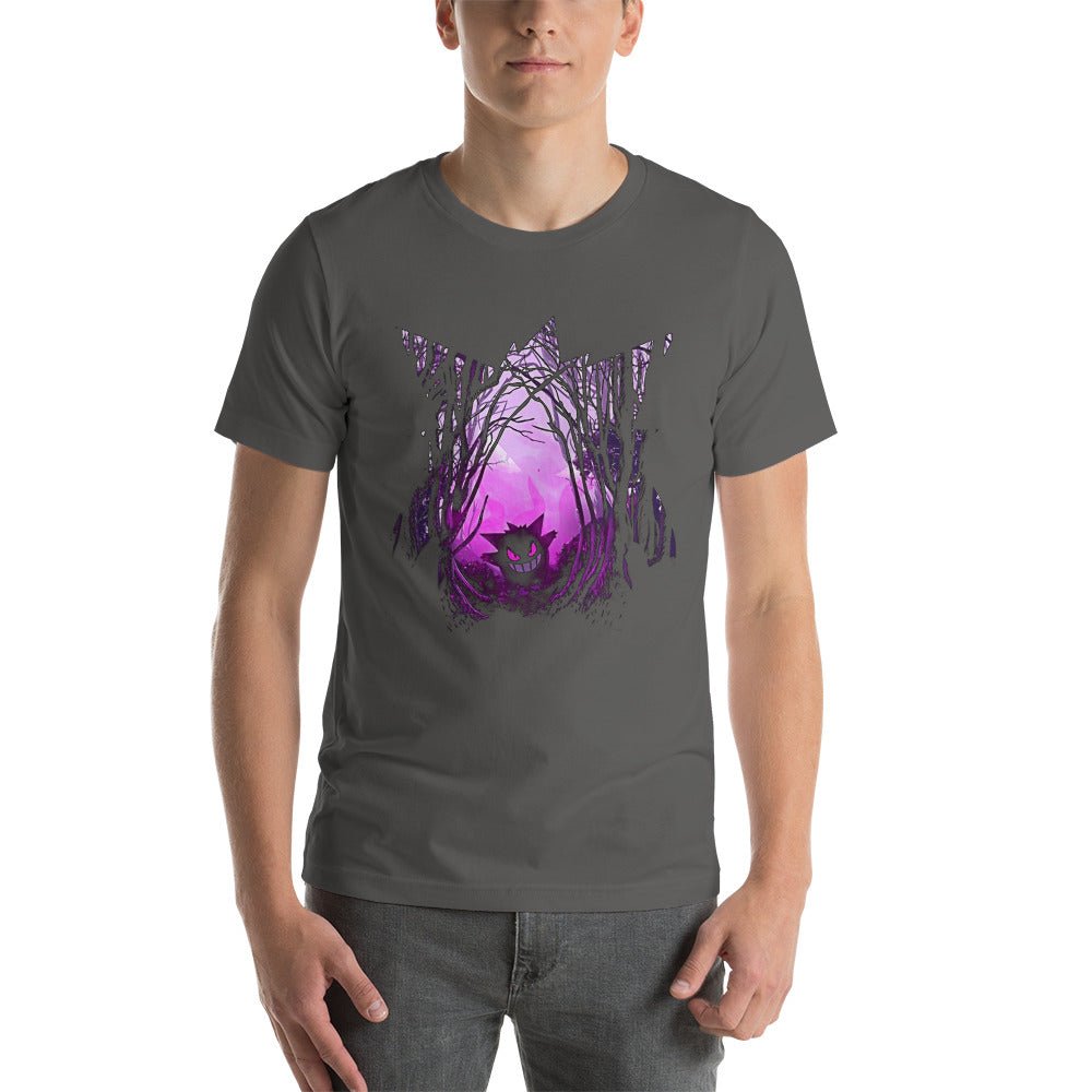 Pokemon Ash Gengar Ghost Unisex T Shirt - KM0140TS - KataMoon