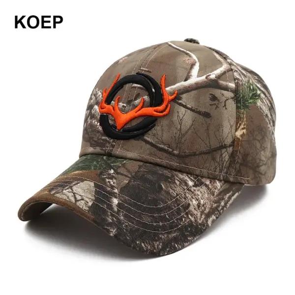 Deer Head Camouflage Jungle Baseball Cap
