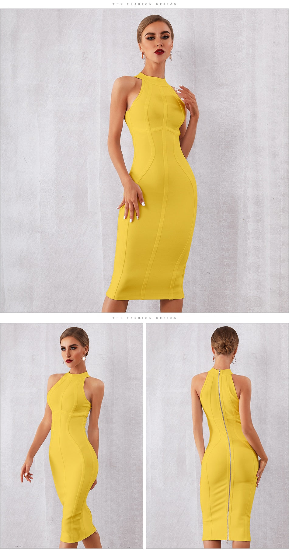New Summer Bodycon Bandage Party Dress - DS0011