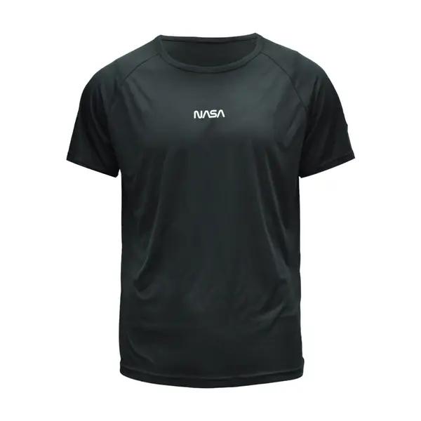 Men Running NASA logo T Shirt