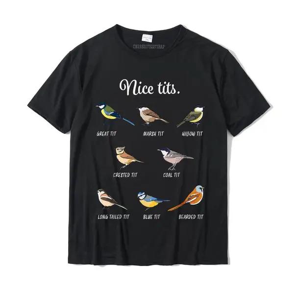 Funny Nice Tits Bird Watching Cute Gift T Shirt
