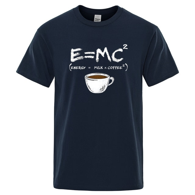 Energy = Milk + Coffee T shirt