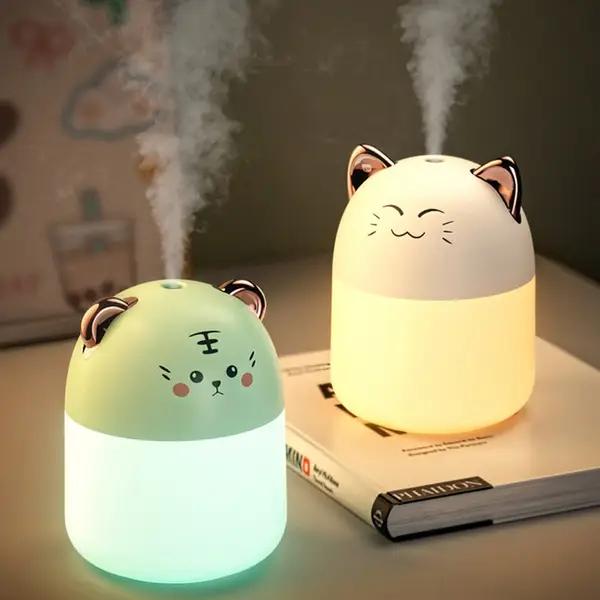 Humidifier For Bedroom With Colorful Atmosphere Light 250ml