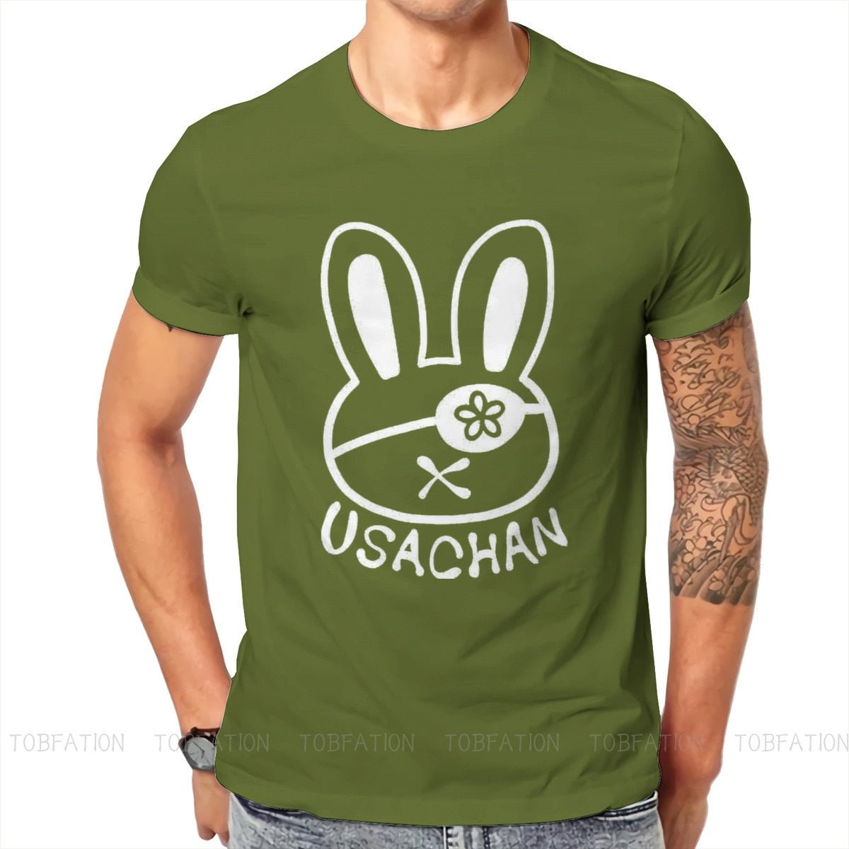 Record of Ragnarok Japanese Action Battle Anime Buddha USACHAN T shirt - KataMoon