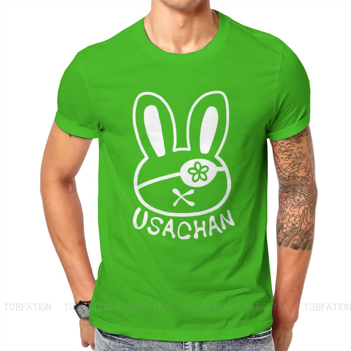 Record of Ragnarok Japanese Action Battle Anime Buddha USACHAN T shirt - KataMoon