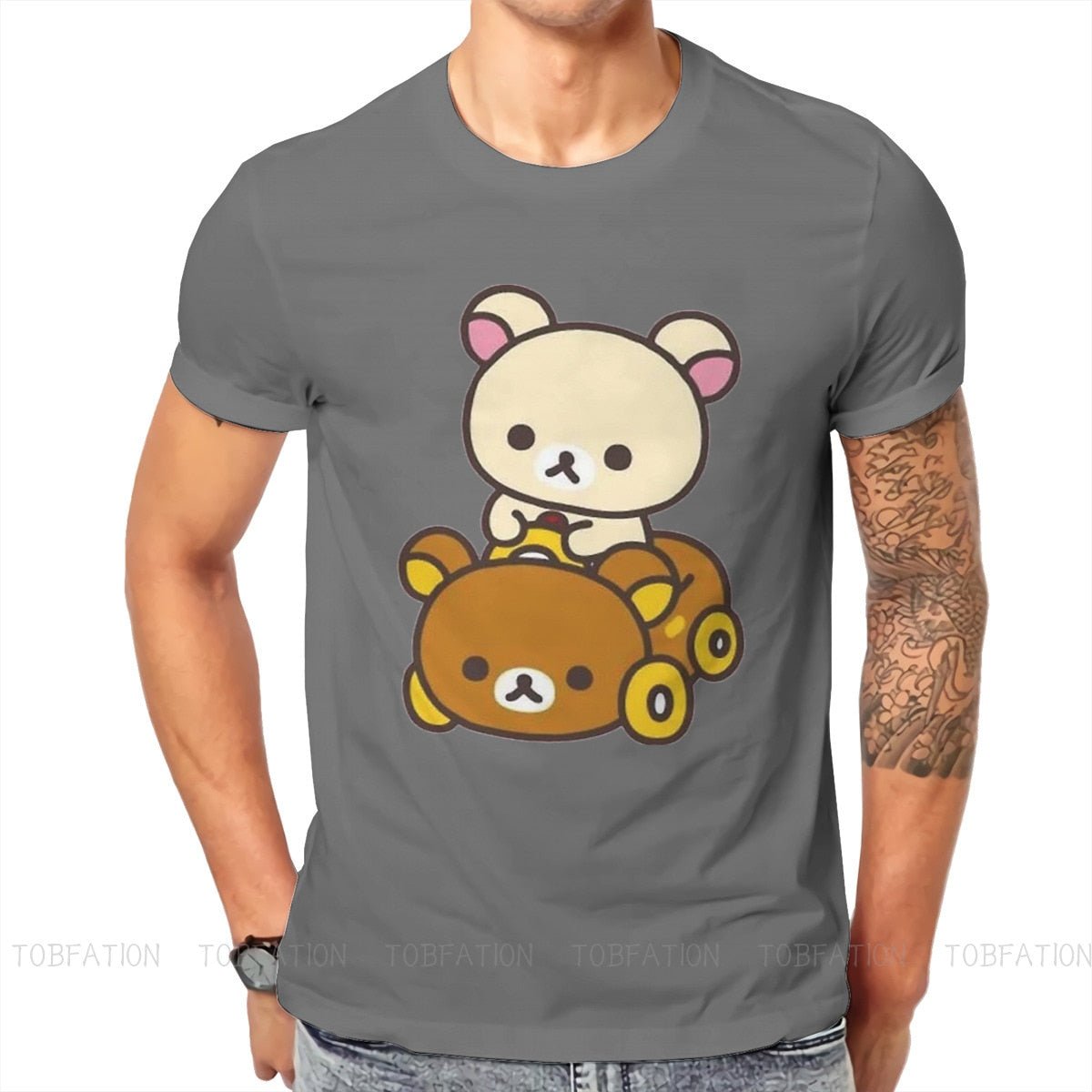 Rilakkuma Driving a Car T shirt - KataMoon