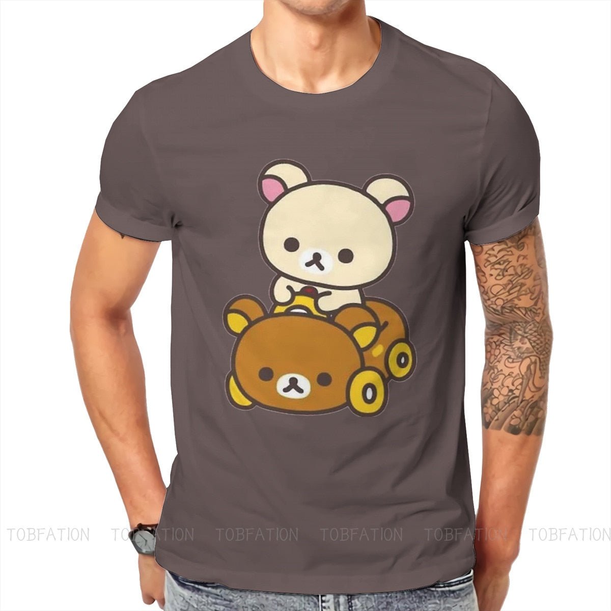 Rilakkuma Driving a Car T shirt - KataMoon