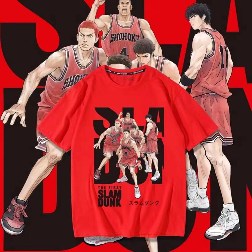 Slam Dunk Anime Basketball T shirt - KataMoon